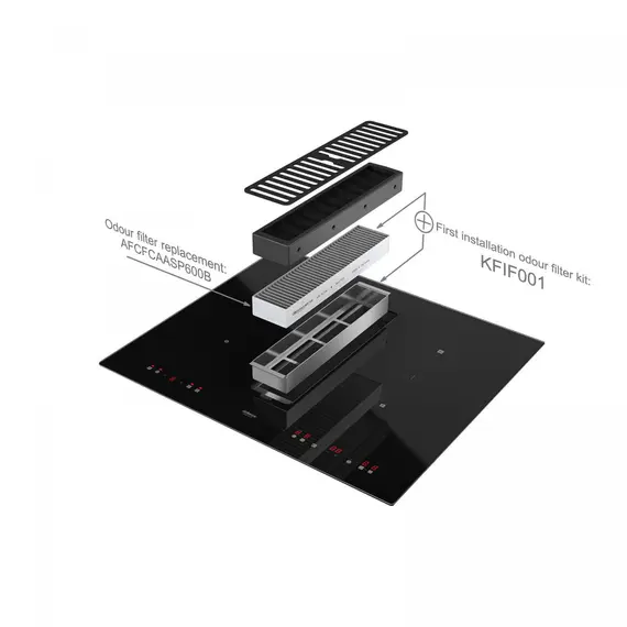 Cooker hood AIRFORCE ASPIRA BABY OFFB ESSENCE 60, 3 image