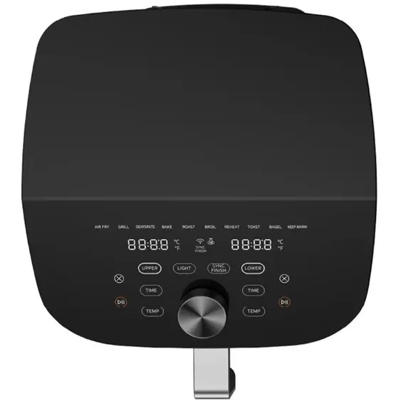აეროგრილი Midea MF-CY110A, 1850W, 11L, Air Fryer, Black , 6 image - Primestore.ge