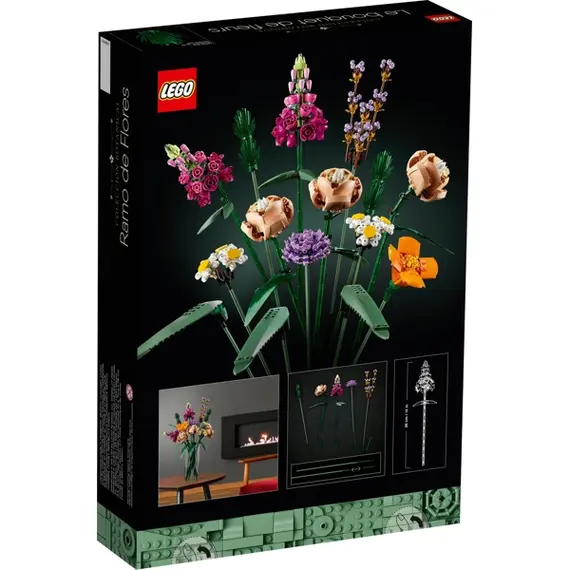 ლეგო LEGO Creator Expert Flower Bouquet , 5 image - Primestore.ge