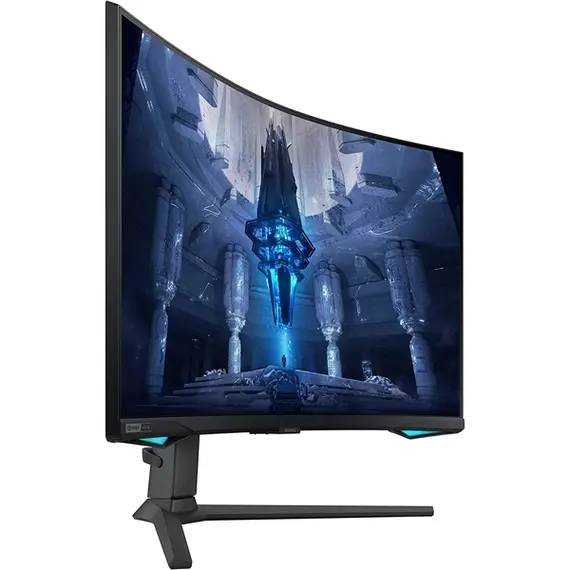 მონიტორი Samsung LS32BG752NIXCI Curved Odyssey Neo G75B, 32", Gaming Monitor, VA, USB, HDMI, DP, Black , 5 image - Primestore.ge