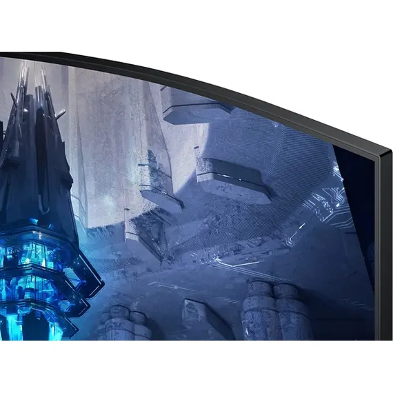 მონიტორი Samsung LS32BG752NIXCI Curved Odyssey Neo G75B, 32", Gaming Monitor, VA, USB, HDMI, DP, Black , 7 image - Primestore.ge