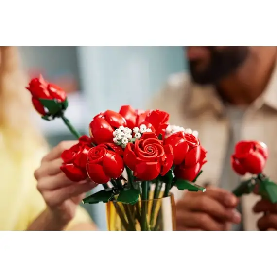 ლეგო Constructor LEGO Icons Bouquet of roses , 4 image - Primestore.ge