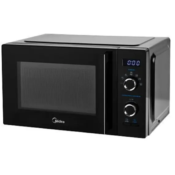 მიკროტალღური ღუმელი Midea AG8P022ET-B, 1250W, 25L, Microwave Oven, Black , 2 image - Primestore.ge