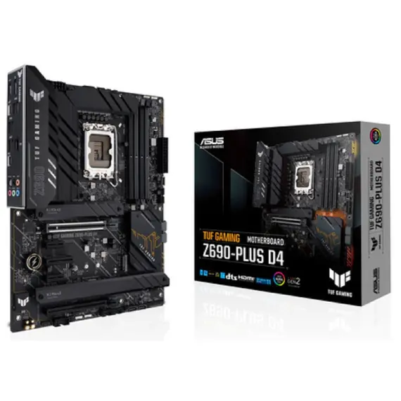 დედა დაფა Asus TUF Gaming Z690-Plus D4 90MB18U0-M0EAY0 , 4 image - Primestore.ge