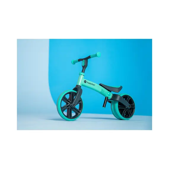 YVolution YT16G2 Bigovel Yvelo, Children's Balance Bicycle, Junior Green, 5 image