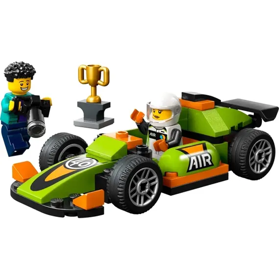 ლეგო LEGO Constructor CITY GREEN RACE CAR , 4 image - Primestore.ge