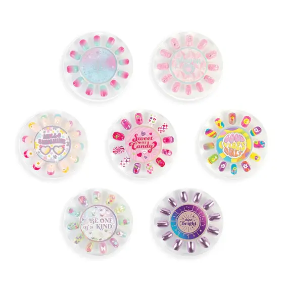 ფრჩხილების ნაკრები Make It Real 3C4G Totally Trendy Faux Nail Set , 2 image - Primestore.ge