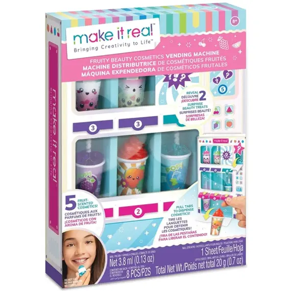 საბავშვო კოსმეტიკის ნაკრები Make It Real 2701MR, Fruity Beauty  - Primestore.ge