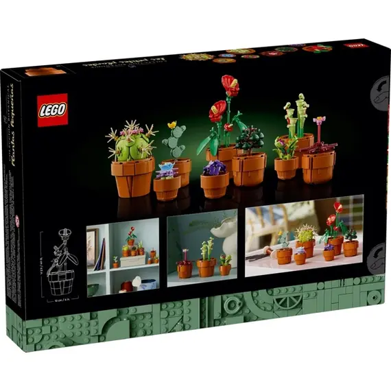 ლეგო LEGO Constructor Icons Tiny Plants , 6 image - Primestore.ge