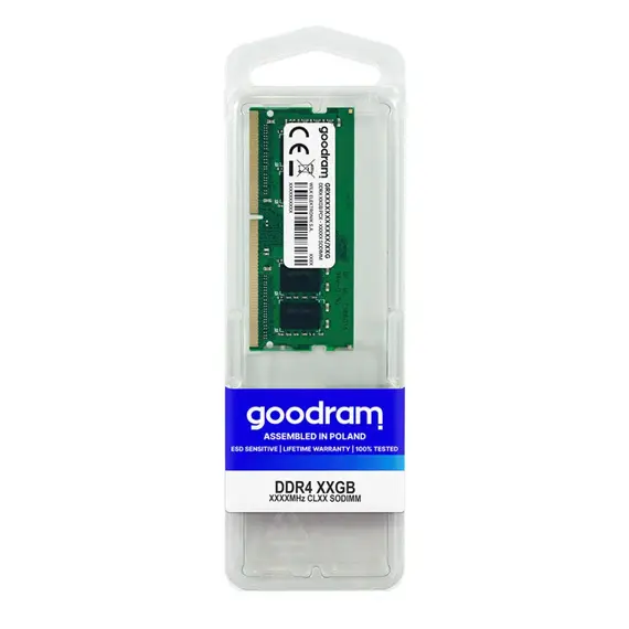 ოპერატიული მეხსიერება RAM Goodram DDR4 8GB 3200MHz CL22 GR3200D464L22S/8G  - Primestore.ge