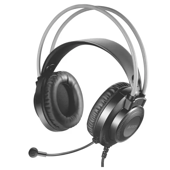 ყურსასმენი A4tech Fstyler FH200i Conference Over-Ear Headphone With Mic Grey , 4 image - Primestore.ge