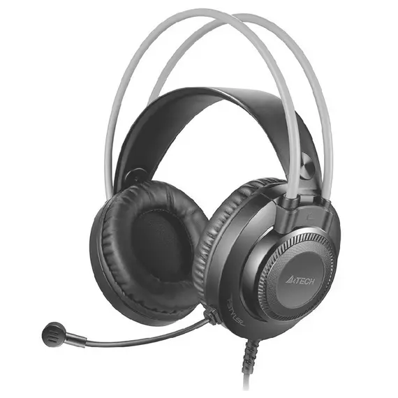 ყურსასმენი A4tech Fstyler FH200i Conference Over-Ear Headphone With Mic Grey , 2 image - Primestore.ge