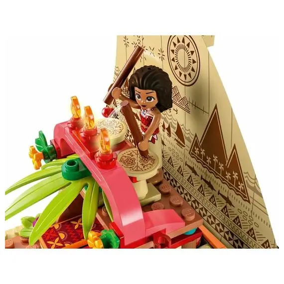 ლეგო LEGO Disney Princess Moana's Wayfinding Boat , 4 image - Primestore.ge