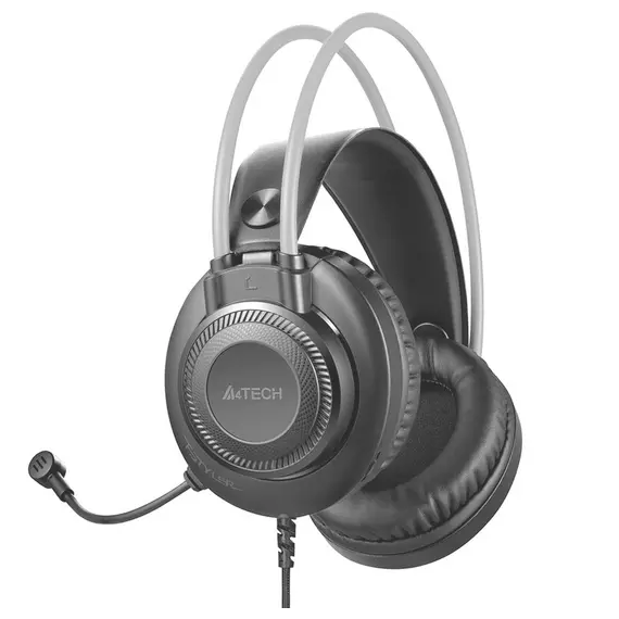 ყურსასმენი A4tech Fstyler FH200i Conference Over-Ear Headphone With Mic Grey  - Primestore.ge