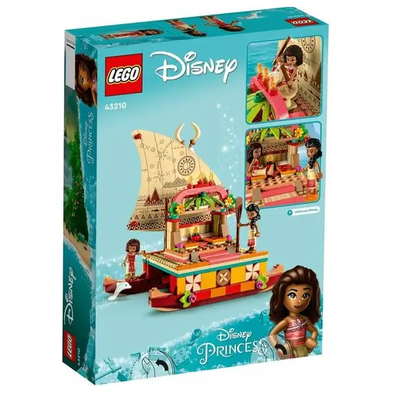ლეგო LEGO Disney Princess Moana's Wayfinding Boat , 2 image - Primestore.ge