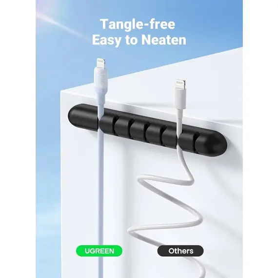 USB Cable UGREEN US387 (20313), MFi, USB-C To Lightning, 1m, Navy blue, 4 image