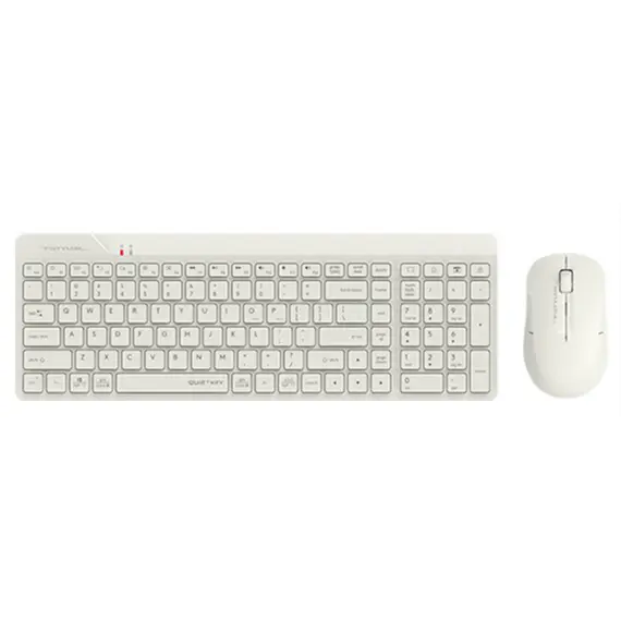 კლავიატურა და მაუსი A4Tech Fstyler FG2300 Air2 2.4G Wireless Combo Desktop Beige  - Primestore.ge