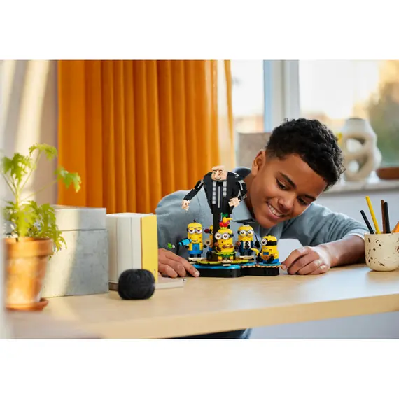 ლეგო Constructor Brick-Built Gru and Minions , 7 image - Primestore.ge