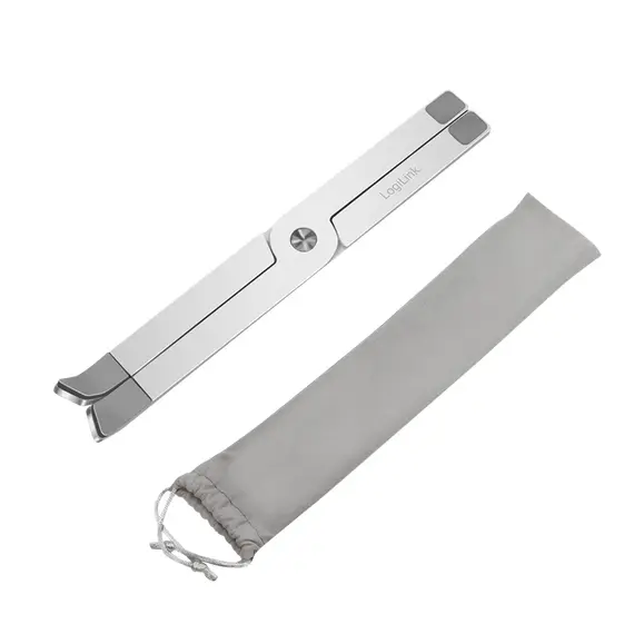 ნოუთბუქის სადგამი Logilink AA0166 Foldable laptop/tablet stand 10"-16" aluminum , 2 image - Primestore.ge