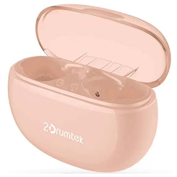 ყურსასმენი A4Tech 2Drumtek B27 True Wireless Earphone Baby Pink , 3 image - Primestore.ge