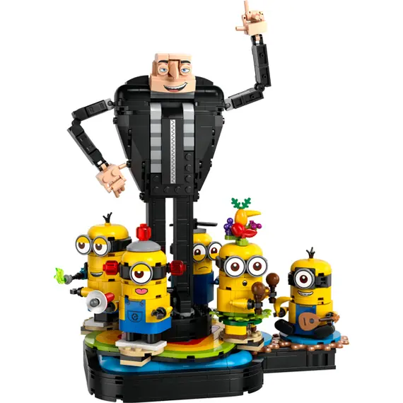 ლეგო Constructor Brick-Built Gru and Minions , 3 image - Primestore.ge