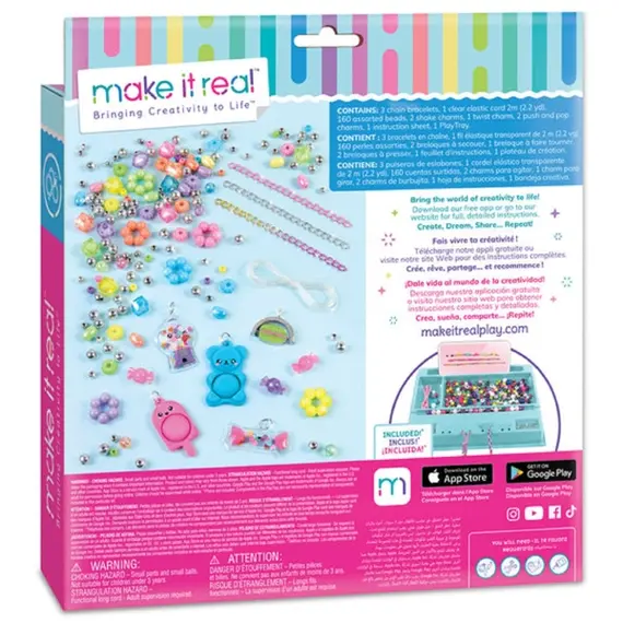 სამაჯური Make It Real 1328MR, Pop! Shake! Twist! DIY Bracelet Kit , 4 image - Primestore.ge