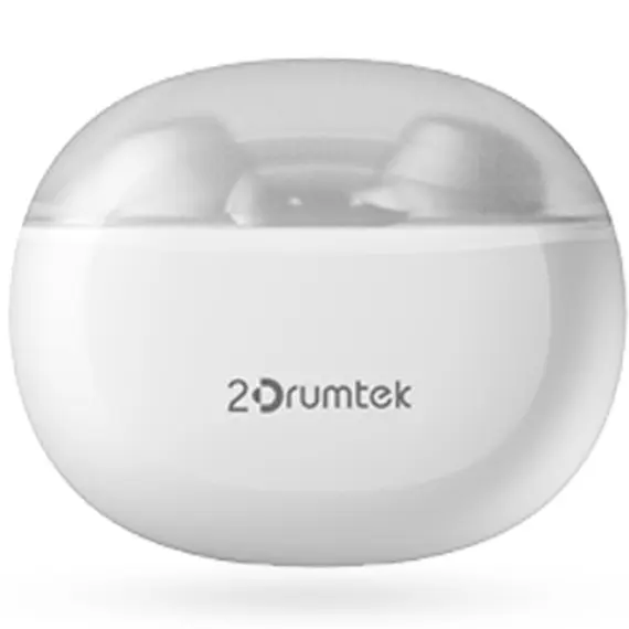 ყურსასმენი A4Tech 2Drumtek B27 True Wireless Earphone Grayish White , 3 image - Primestore.ge