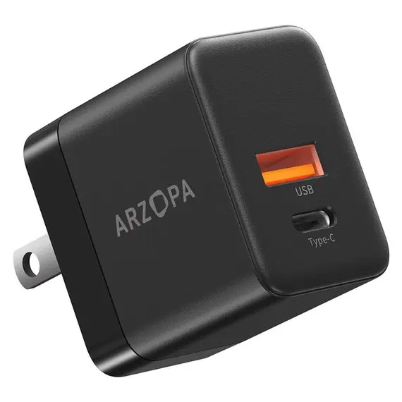 დამტენი Arzopa C35 GaN Power Adapter USB/USB-C 35W  - Primestore.ge