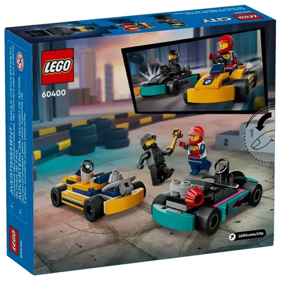 LEGO LEGO Constructor CITY GO-KARTS AND RACE DRIVERS