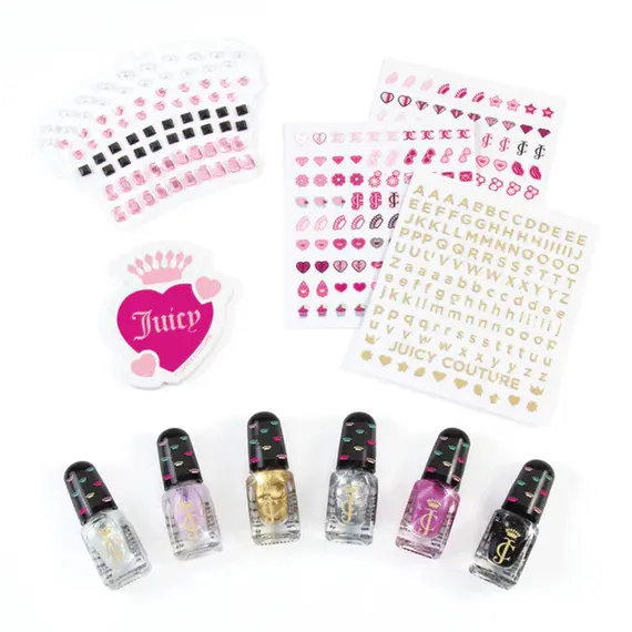 Nail Polish Set MAKE IT REAL JUICY COUTURE: DAZZLING DESIGNS MANICURE SET, 2 image
