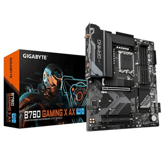დედა დაფა Gigabyte B760 GAMING X AX 4DDR5 LGA1700  - Primestore.ge
