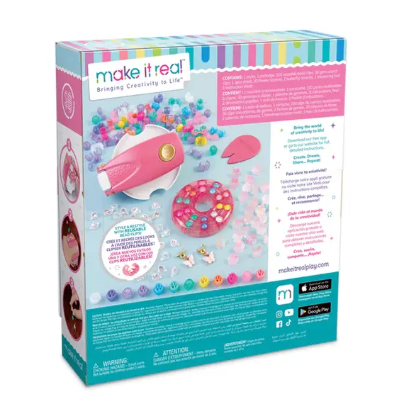 თმის ნაკრები Make It Real Snap n' Glam Hair Styling Set , 7 image - Primestore.ge