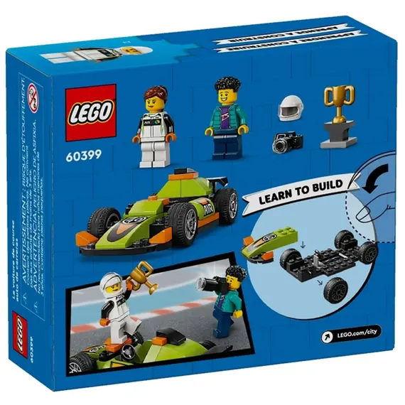 ლეგო LEGO Constructor CITY GREEN RACE CAR  - Primestore.ge