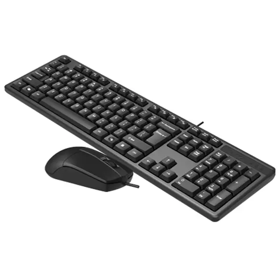 კლავიატურა და მაუსი A4Tech KR-3330/KR-3330S Multimedia FN Desktop Black , 4 image - Primestore.ge