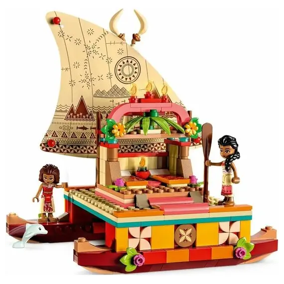 ლეგო LEGO Disney Princess Moana's Wayfinding Boat , 3 image - Primestore.ge