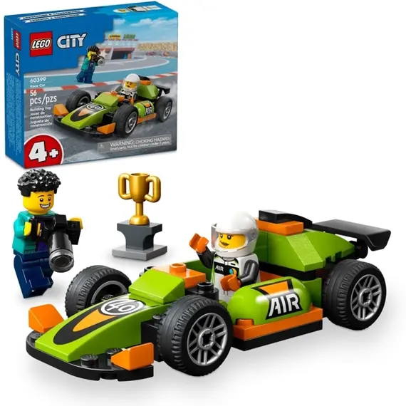 ლეგო LEGO Constructor CITY GREEN RACE CAR , 2 image - Primestore.ge