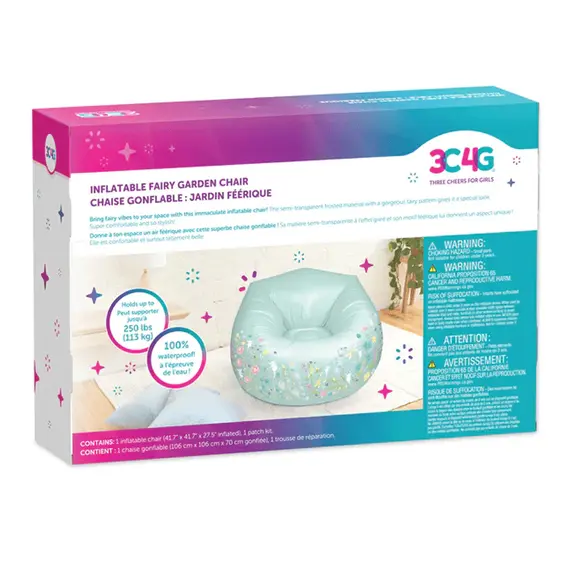 გასაბერი საბავშვო პუფი Make It Real 3C4G Inflatable Fairy Chair , 5 image - Primestore.ge