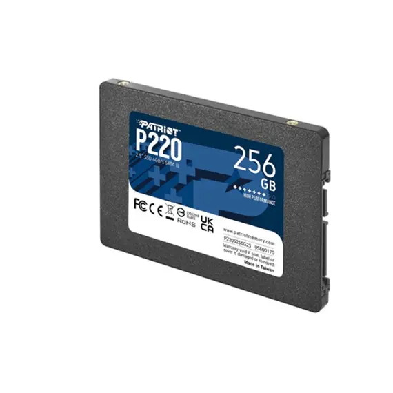 მყარი დისკი Patriot P220 256GB SSD SATA 3 2.5"- P220S256G25 , 3 image - Primestore.ge