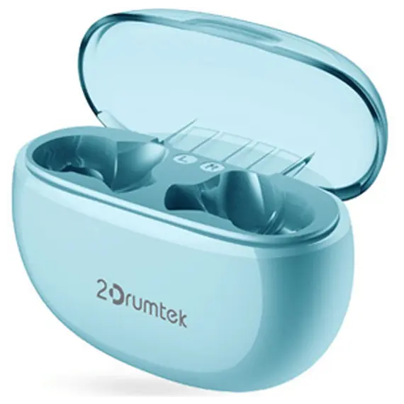 ყურსასმენი A4Tech 2Drumtek B25 True Wireless Earphone Icy Blue , 2 image - Primestore.ge