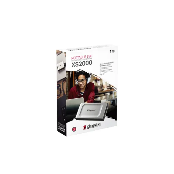 გარე მყარი დისკი SSD Kingston External 1TB SXS2000/1000G , 3 image - Primestore.ge