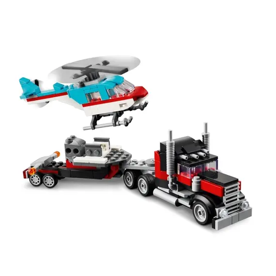 ლეგო Constructor LEGO Creator On-board truck with a helicopter , 3 image - Primestore.ge