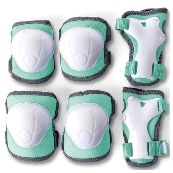 სამუხლე ბავშვებისთვის YVOLUTION SAFETY PADS 2021 SMALL GREEN , 3 image - Primestore.ge