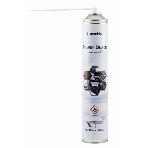 ეკრანის საწმენდი Gembird CK-CAD-FL750-01 Power duster (flammable) 750ml , 2 image - Primestore.ge