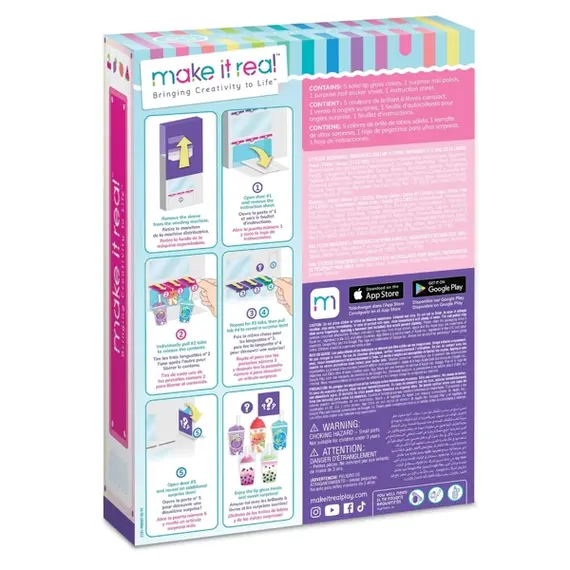 საბავშვო კოსმეტიკის ნაკრები Make It Real 2701MR, Fruity Beauty , 3 image - Primestore.ge