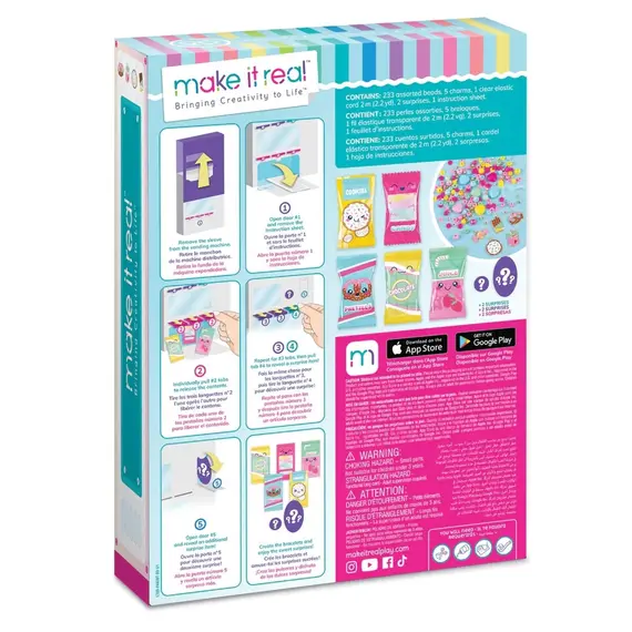 სამაჯური Make It Real 1709MR, Bracelet Kit Snackers Vending , 3 image - Primestore.ge