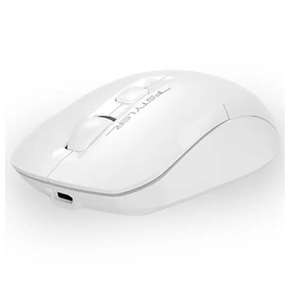 მაუსი A4tech Fstyler FG16CS Air Dual-Function Wireless Rechargeable Mouse White , 3 image - Primestore.ge