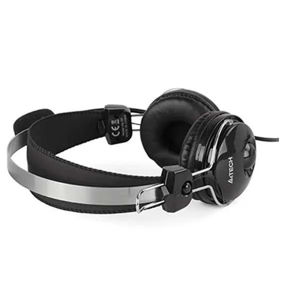 ყურსასმენი A4Tech HU-7P ComfortFit Stereo USB Headset Black , 4 image - Primestore.ge
