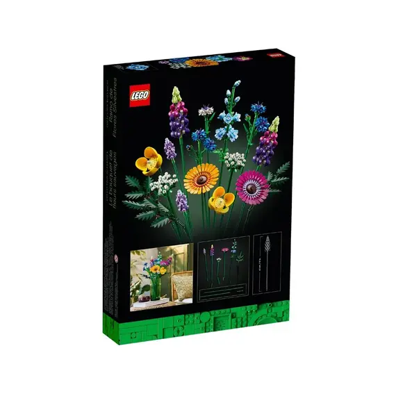 ლეგო LEGO Icons Wildflower Bouquet , 5 image - Primestore.ge