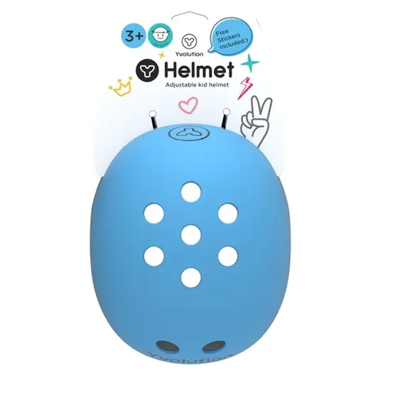 ჩაფხუტი Yvolution YA21B9, S, Helmet, Blue , 2 image - Primestore.ge