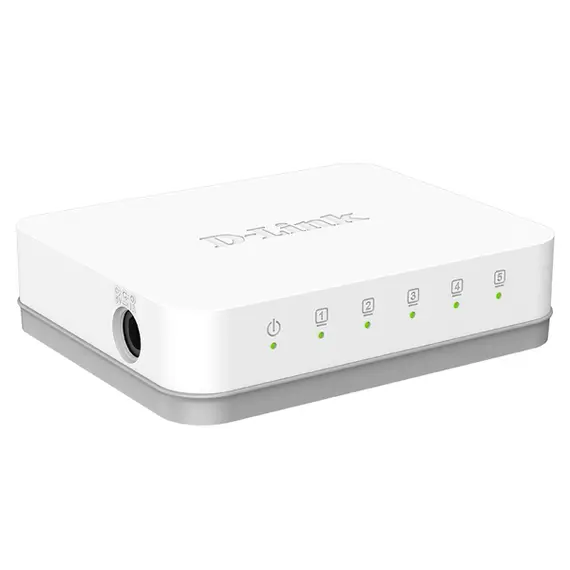 სვიჩი D-Link DGS-1005A/G1A, 5-Port Gigabit, Switch, White , 3 image - Primestore.ge